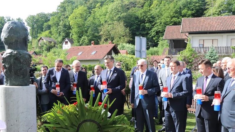 Plenković: Uloga dr. Tuđmana u stvaranju hrvatske države ostaje trajna vrijednost